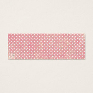Pois rose vintage