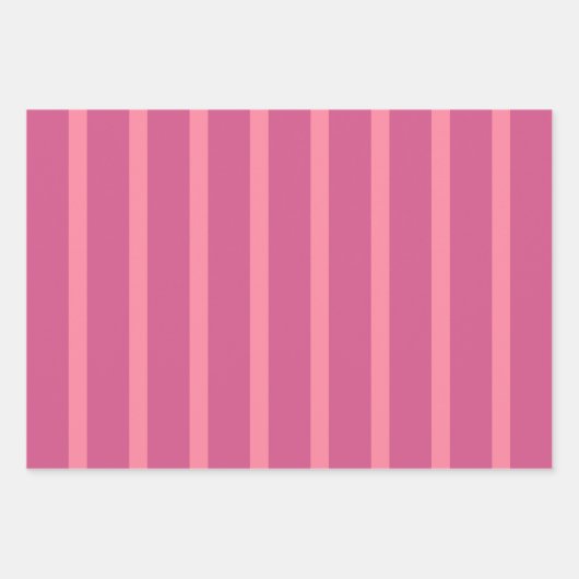 Pois Roses Points Rayures Papier Enveloppant (Devant 2)