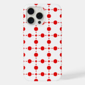 Pois rouges, Motif à points polka, points, pointil (Verso)