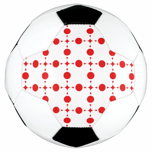 Pois rouges, Motif à points polka, points, pointil (Devant)