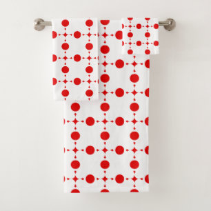 Pois rouges, Motif à points polka, points, pointil