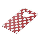 Pois rouges, Motif à points polka, points, pointil (Dos Angle)