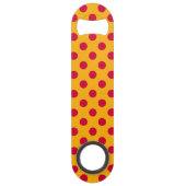 Pois rouges sur jaune (Dos)