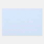 Pois Trois bleus Envelopper les feuilles de papier (Devant 2)