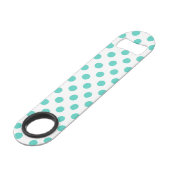Pois turquoise (Dos Angle)