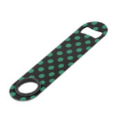 Pois vert et noir (Devant angulaire)