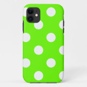 Pois verts de chaux pour le Coque de printemps-Mat (Dos)