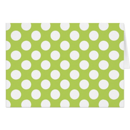 Pois verts, Motif à points Polka, points, pointill (Devant horizontal)