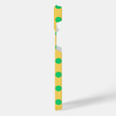 Pois verts sur jaune (Côté gauche)