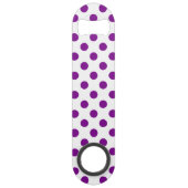 Pois violets et blancs (Dos)