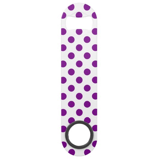 Pois violets et blancs (Devant)