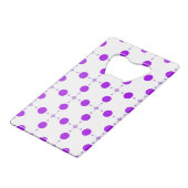 Pois violets, Motif à points Polka, points, pointi (Dos Angle)