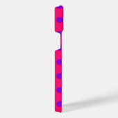 Pois violets sur cerise (Côté droit)