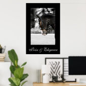 Poise & Elegance Poster (Thuiskantoor)