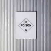 Poison 6 Étiquette