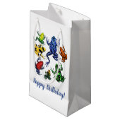 Poison Arrow Frog (Poison Dart frog) Gift Bag Klein Cadeauzakje (Voorkant Gekanteld)