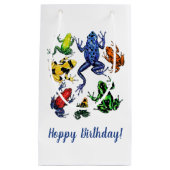 Poison Arrow Frog (Poison Dart frog) Gift Bag Klein Cadeauzakje (Voorkant)