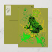 Poison_dart_frog Briefkaart (Voorkant / Achterkant)