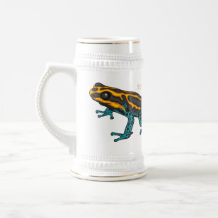 Poison dart frog cartoon illustratie bierpul