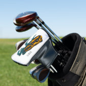 Poison dart frog cartoon illustratie golfheadcover (Insitu)