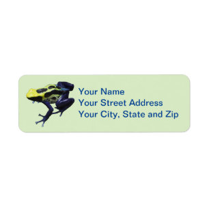 Poison Dart Frog Etiket