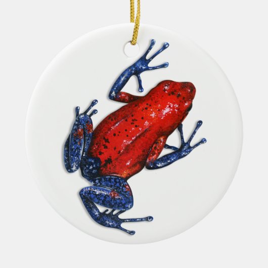 Poison Dart Frog Ornement (Devant)