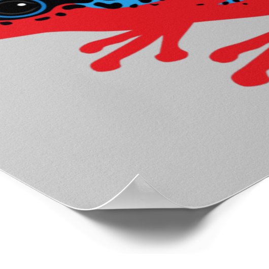 Poison Dart Frog Poster (Hoek)