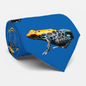 Poison Dart Frog Stropdas (Opgerold)