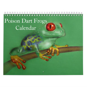 Poison dart kikkers kalender 2025