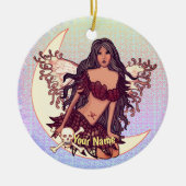 Poison Fairy-ornament Keramisch Ornament (Voorkant)