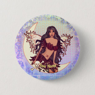 Poison Fairy pin Ronde Button 5,7 Cm