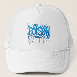 Poison Graffiti Art Trucker Pet