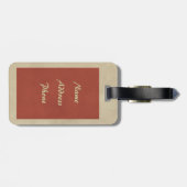 Poison Ivy Bombshell Bagagelabel (Achterkant horizontaal)