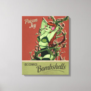 Poison Ivy Bombshell Canvas Afdruk