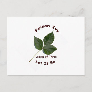 Poison Ivy Briefkaart