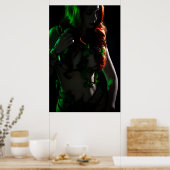 Poison Ivy Poster (Keuken)