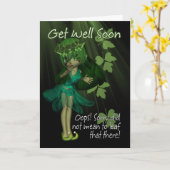 Poison Ivy S'En Sortir Carte Bientôt (Fleur jaune)