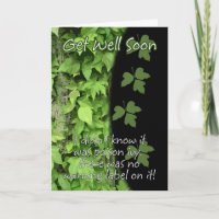 Poison Ivy wordt snel gezond Kaart