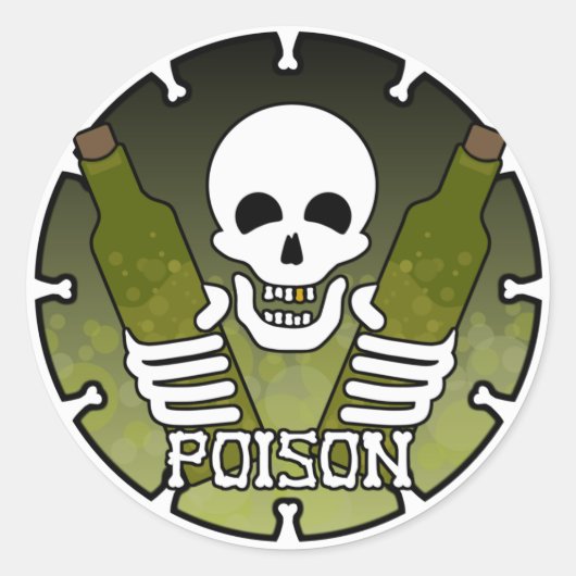 "Poison" Sticker (Voorkant)