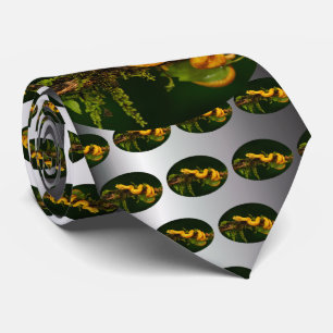 Poison Viper Snake uit Costa Rica Stropdas