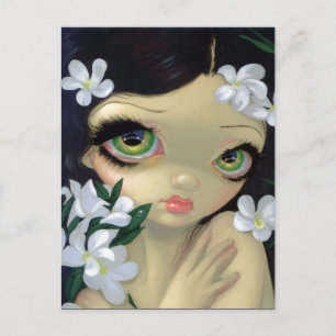 "Poisonous Beauties II: White Oleander" Briefkaart