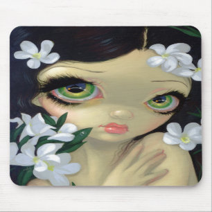 "Poisonous Beauties II: White Oleander" Mousepad Muismat
