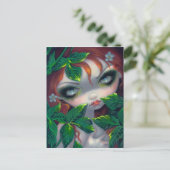 "Poisonous Beauties IV: Briefkaart van Poison Ivy" (Staand voorkant)