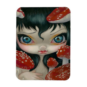 "Poisonous Beauties VI: Fly Agaric" Flex Magnet Magneet