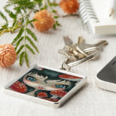 "Poisonous Beauties VI: Fly Agaric" Sleutelhanger (Zijkant)