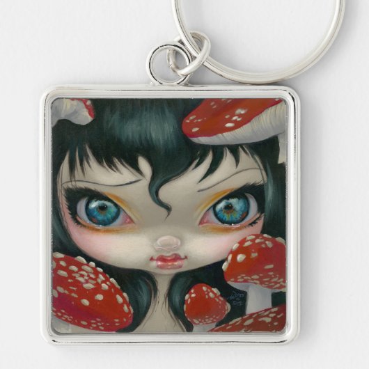 "Poisonous Beauties VI: Fly Agaric" Sleutelhanger (Voorkant)
