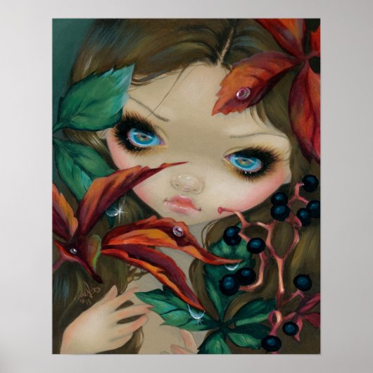 Poisonous Beauties X: Virginia Creeper ART PRINT (Voorkant)
