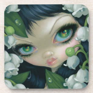 "Poisonous Beauties XI: Lily of the Valley" Coaste Bier Onderzetter