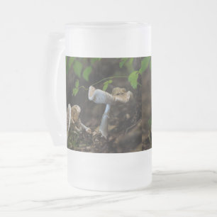 Poisonous Beauty Frosted Glass Mok