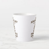 Poisons & Remedies Latte Mug – Apothecary-Style (Devant)